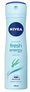 اسپری ضد تعریق زنانه نیوا مدل  NIVEA FRESH ENERGY 